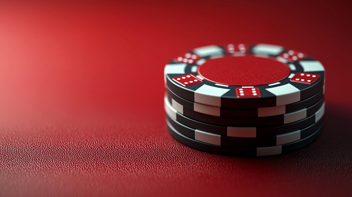 Casino chip with customizable logo